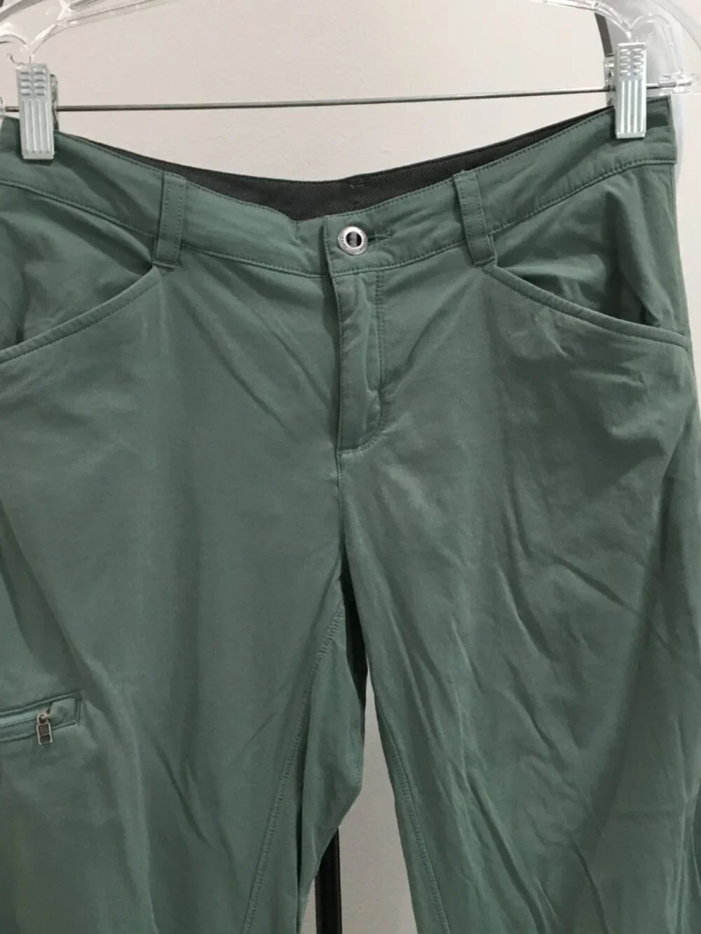 PATAGONIA Green Adjustable Convertible Leg Zip Pockets Hiking Activewear Pant - Picture 7 of 16